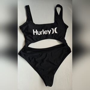 Hurley Black One-Piece Swimsuit